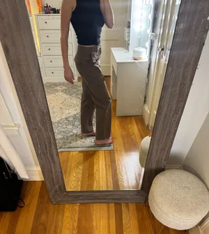 ZARA High Rise Straight Leg Cargo Pant thumbnail 2