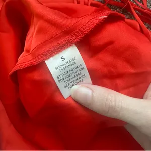 Red Satin Slip Dress thumbnail 5