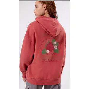 PacSun Delicious Strawberries Hoodie Size‎ Large thumbnail 2