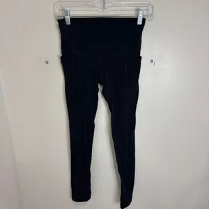 OFFLINE by Aerie Real Me Xtra 7/8 High Rise Leggings Black Pockets Womens M thumbnail 7