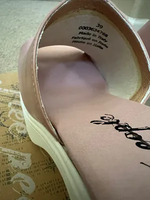 Free People Zoe Blush Pink Platform Mule Heels thumbnail 6