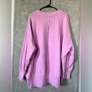 Pink Graphic Aerie Sweatshirt thumbnail 3
