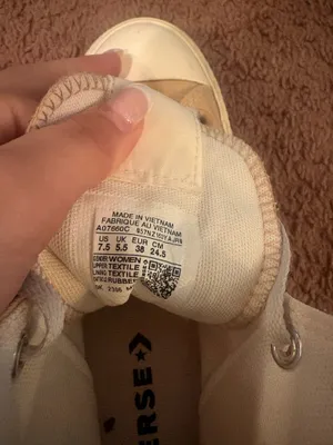 Tan Converse High-Top Platform Sneakers thumbnail 3