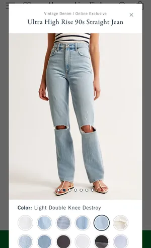 Abercrombie jeans size 12S thumbnail 3
