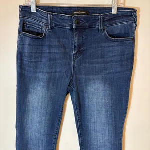 True‎ Religion Becca Mid Rise Bootcut Jeans Dark Wash Indigo Size 31 thumbnail 2