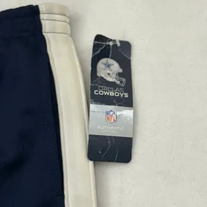 National Football League Dallas Cowboys Football Navy Blue & White Athletic Basketball Shorts size S/M thumbnail 3