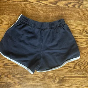 Brandy Melville John Galt Navy New York Contrast Trim Cotton Gym Shorts thumbnail 5