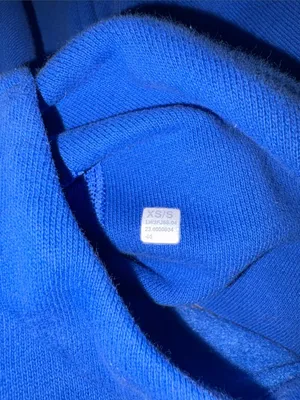 lululemon athletica Scuba Electric Blue Half-Zip Cowl Pullover thumbnail 5