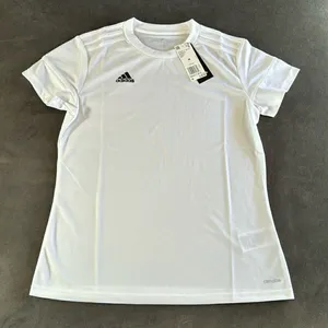 Adidas Women’s Short Sleeve White Top Climacool Size M NWT thumbnail 1