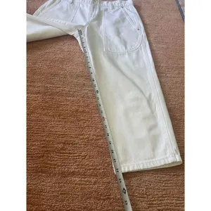 J Crew White High Rise Women’s Utility Pants 29P Cotton Cropped Fit thumbnail 6