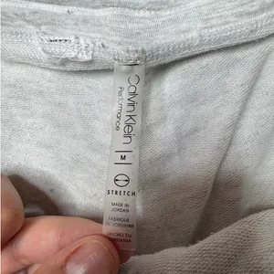 Calvin Klein Gray Joggers M Athleisure Sporty Off Duty Lounge thumbnail 7
