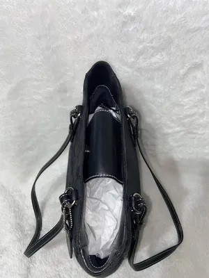 Coach Black Signature Tote Bag thumbnail 8