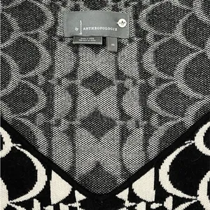 Anthroplogie Art Deco Sweetheart Neckline Twee Knit Dress thumbnail 3