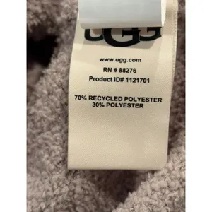 UGG Dulcie Tank Top Fuzzy Soft Cozy Lounge Beige M NWT‎ Rtw Plush thumbnail 8