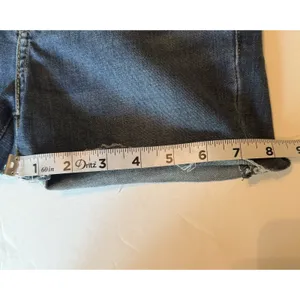 Levi's Cutoff Shorts Sz 25 710 Super Skinny Blue Medium Wash Tight‎ Hottie Sexy thumbnail 10