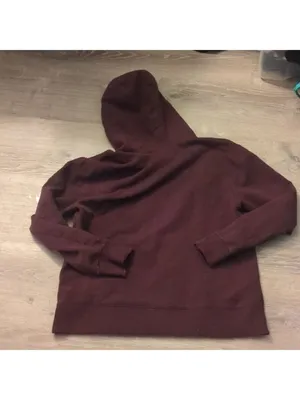 Athleta Purple Floral Embroidery Hooded Sweatshirt Size Small thumbnail 6