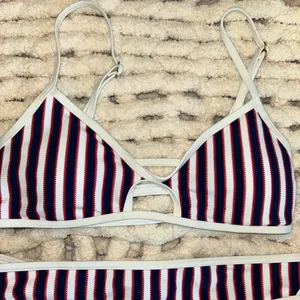 lspace red white blue bikini set thumbnail 2