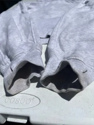 lululemon athletica Light Gray Half-Zip Hoodie thumbnail 5