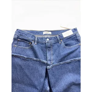 NWT Abercrombie & Fitch The 90s Relaxed High Rise Denim Jeans‎ 33 Short thumbnail 4