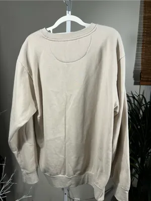 194. Love in Faith- Merry and Bright Cream Holiday Sweatshirt- xl thumbnail 4