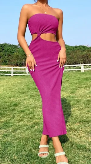 Soleia Dress Purple thumbnail 2