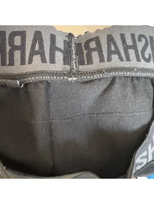 Gymshark Black Leggings Logo Waistband Athletic Workout Pants Women's Small S thumbnail 5