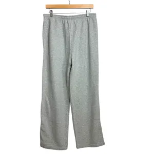 Vuori Restore Wide Leg Sweatpants Heather Grey Large Cotton Blend Lounge Pants thumbnail 2