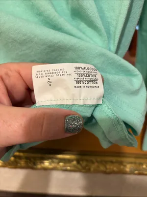 Hanes MSU Spartans Mint Green Long Sleeve Tee - Size S thumbnail 4