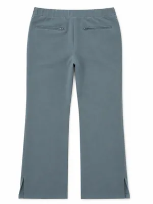 FIGS Women OTG On-The-Go Tailored Straight-Leg Trousers. Muted teal W195W2005 S thumbnail 2