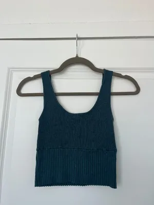 Kendall and Kylie Tank Top Sea Green thumbnail 2