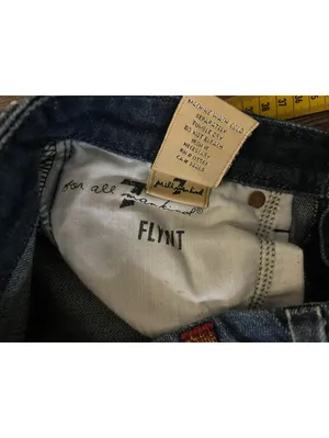 Y2K 7 For All Mankind Dojo Bootcut Jeans Dark Wash Sz 30 thumbnail 7