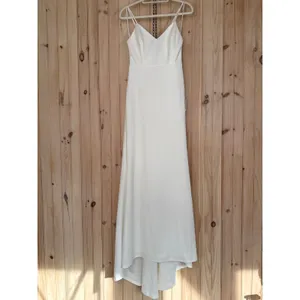 NWT Lulus Feeling of Forever White Sleeveless Mermaid Dress Wedding Bride Sz XL thumbnail 2