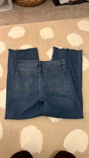 Pitaya boutique high waisted wide leg jeans thumbnail 3
