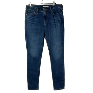 Levi's 711 Skinny Mid Rise Dark Wash Jeans 29‎ thumbnail 2