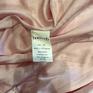 NWOT HOUSE OF CB 'Giuliana' Ballerina Pink Satin Maxi Skirt Sz XS thumbnail 8