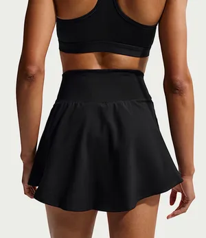 Nike One Women's Dri-FIT Skirt Black Size M thumbnail 2