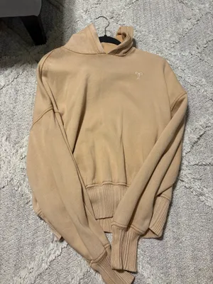 Brown Aerie bow hoodie  thumbnail 1