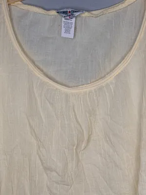 Hard Tail Forever Yellow Cotton Top nwot Size L thumbnail 2