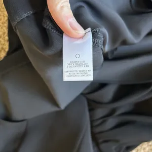 ALC Strapless Drape Dress Black Asymmetric Hem with Side Pockets‎ Size US 2 / XS thumbnail 6