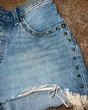 Levi's 501 Studded Denim Shorts thumbnail 2