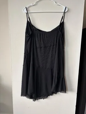 Forever 21 Black Y2K Dress - Size 2X thumbnail 4