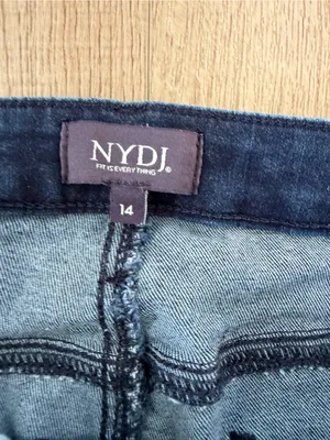 NYDJ Barbara Bootcut Jeans Size 14 Dark Wash Lift Tuck Technology thumbnail 2