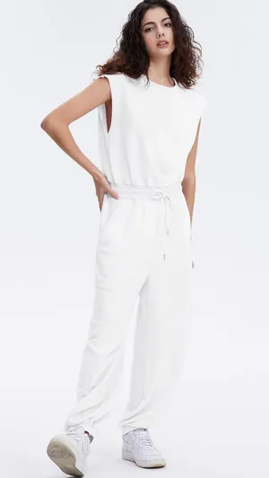 Exlura Sleeveless Loungewear Jumpsuit - S thumbnail 1