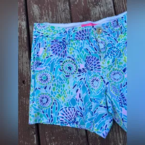 Lilly Pulitzer Women’s Callahan Shorts, Casual Coastal Resort Vacation-Wear|Sz:0 thumbnail 2