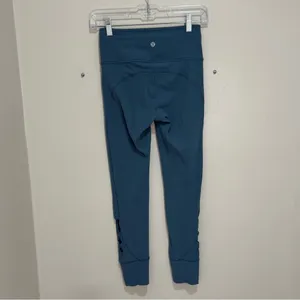Lululemon‎ leggings size 4, blue thumbnail 4