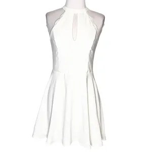 NWT‎ NBD gimme more lace white mini dress Sz M revolve thumbnail 5