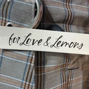 For Love And Lemons Gray Plaid Mini Skirt thumbnail 7