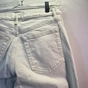 Abercrombie‎ & Fitch Jeans Women 90s Relaxed Straight High Rise Cream 29/8R thumbnail 3