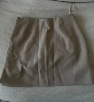 ZARA Beige Mini Skirt thumbnail 2
