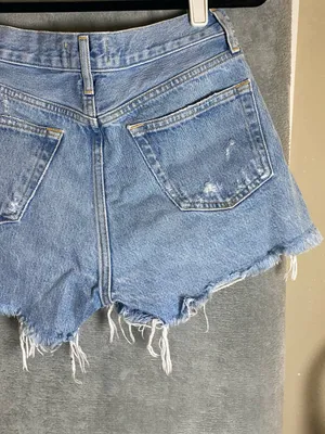 Agolde‎ 24 Parker long shorts Distressed Jean Shorts thumbnail 9